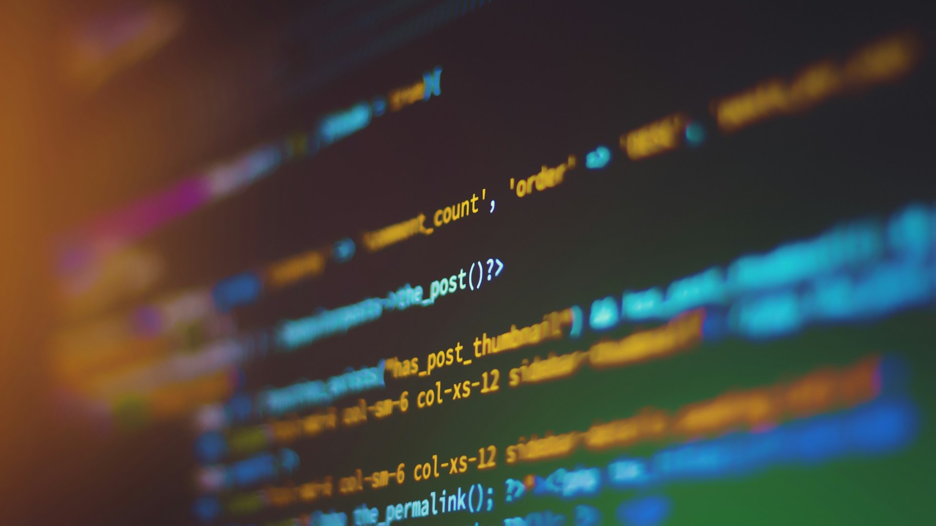 Codefragment op een computerscherm met focus op softwareontwikkeling voor schaalbaarheid zonder uitbreiding